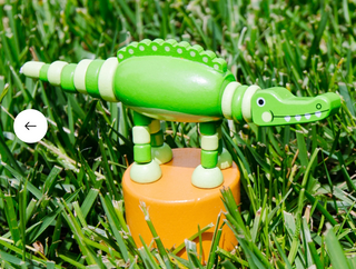 Alligator Push Puppet