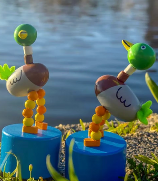 Mallard Duck Push Puppet