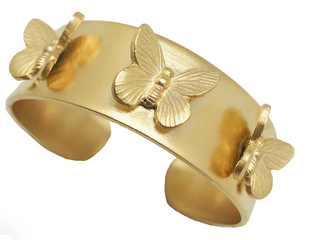 Hannah Butterfly Cuff Bracelet