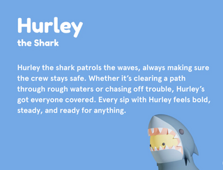 Shark Bestie Water Bottle