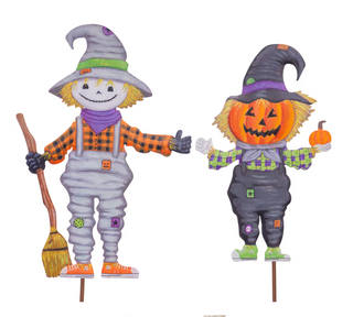 Trendy Scarecrows Yard Stakes