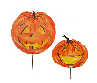 Orange Jack-O-Lantern