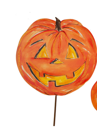Orange Jack-O-Lantern