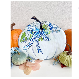 Autumn Hydrangea Pumpkin