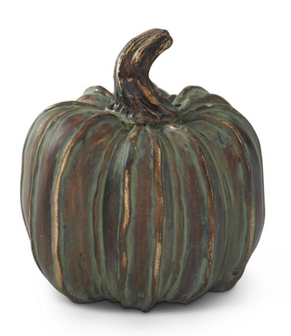 Resin Patina Copper Filler Pumpkins