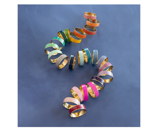 Glitterville Spangle Bangle Rainbow Bracelet