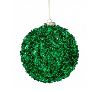 5" Glitter Sequin Ball Ornament