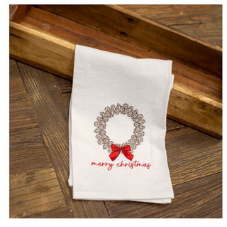 Oyster Wreath Hand Towel
