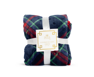 Layton Plaid Throw Blanket