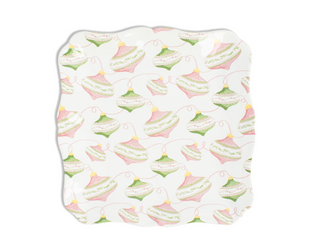 Ornament Garland Square Platter