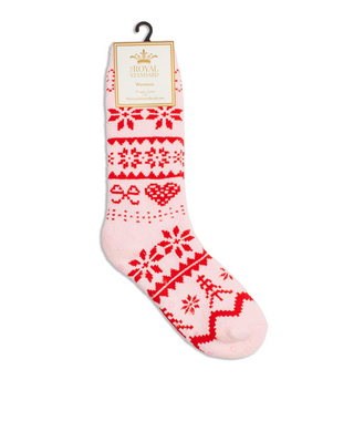 Women's Christmas Sweater Snuggle Socks