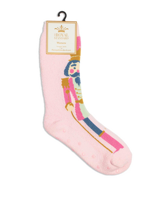 Women's Sugar Plum Nutcracker Snuggle Socks