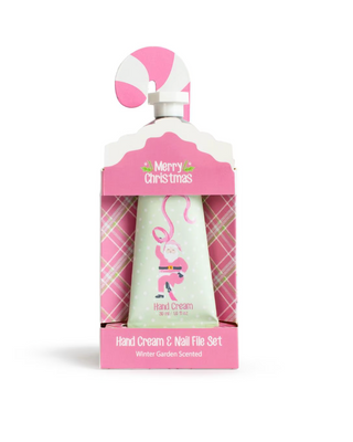 Wrapped in Ribbons Hand Cream and Nail File Set