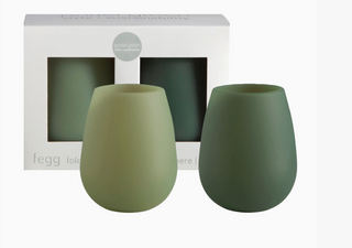 Fegg Silicone Unbreakable Wine Glasses - Set of 2