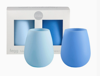 Fegg Silicone Unbreakable Wine Glasses - Set of 2