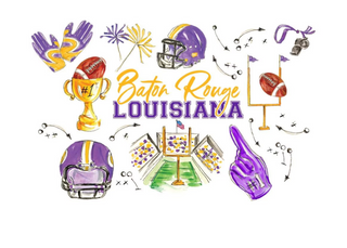 Tailgates In Baton Rouge Leakproof To-Go Tumbler 30oz