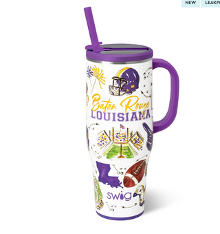 Tailgates In Baton Rouge Mega Mug 40oz