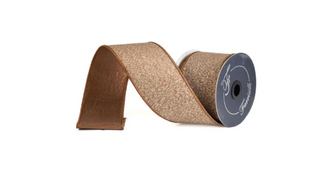2.5" Stardust Cappuccino Ribbon