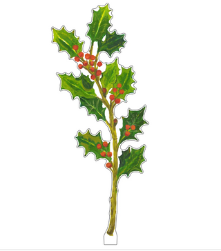 Holly Greenery | Acrylic Floral