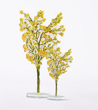 Yellow Branch | Acrylic Floral