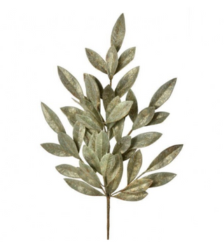23.5" Plastic Elegance Bay Leaf Spray