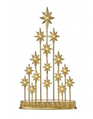 20" LED Metal Star Light Tree