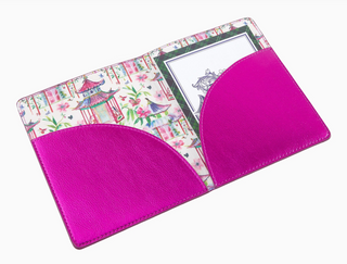 Hot Pink Mahjong Card Folio