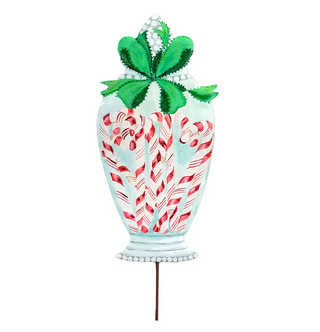 Candy Cane Apothecary Jar