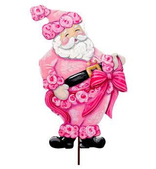 Pink Fanciful Santa