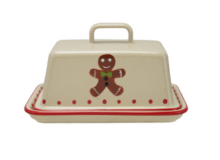 Gingerbread Butter Dish