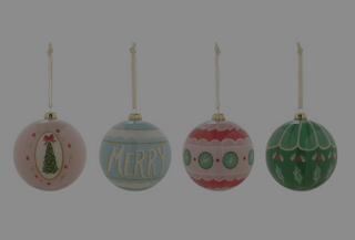 Decoupage Ball Ornament