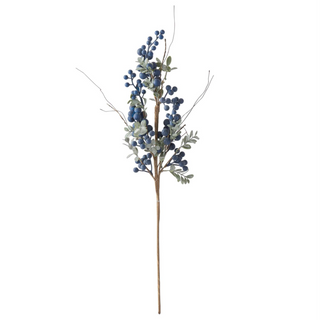 28 Inch Blue Grape Berry Stem
