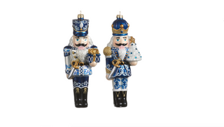 8.25" Chinoiserie Nutcracker Ornament