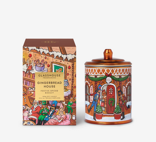 Gingerbread House Candle