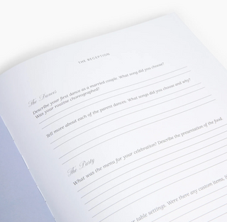 Wedding Memories Book