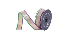 1" Mardi Glitz Ribbon