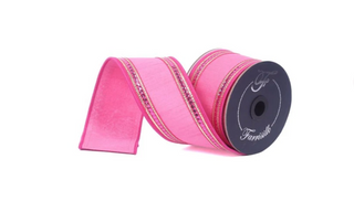 2.5" Bubblegum Pink Twinkle Border