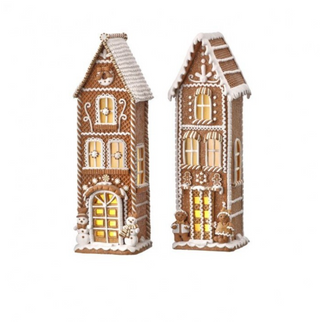 17'' LED Battery Powered Gingerbread House