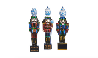 8" Noble Nutcracker Ornament