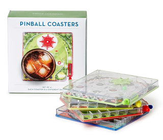 Pinball Coasters Set of 4