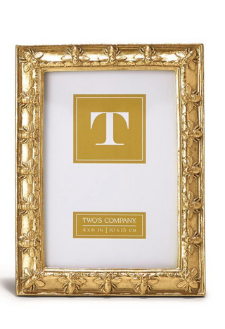 Golden Bee Photo Frame