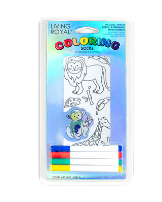 Kids Coloring Socks