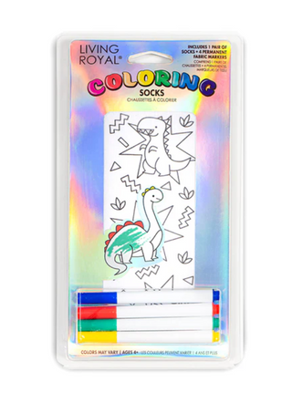 Kids Coloring Socks