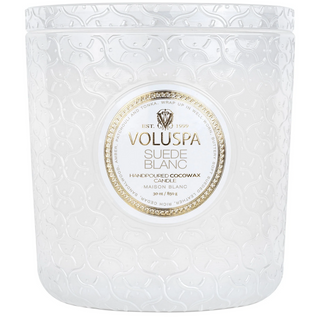 Voluspa Suede Blanc Candle