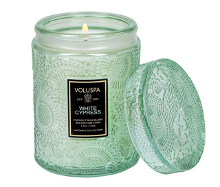 Voluspa White Cypress Candle