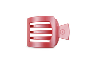 Calming Coral Flat Square Hair Clip