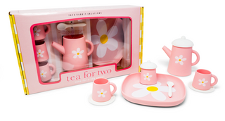 Pink Silicone Tea Set: Flower Power