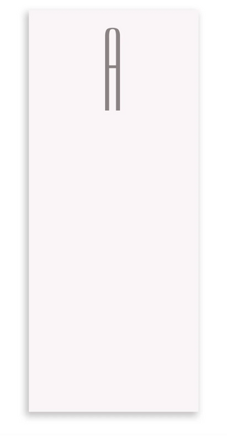 BUCK INITIAL NOTEPAD