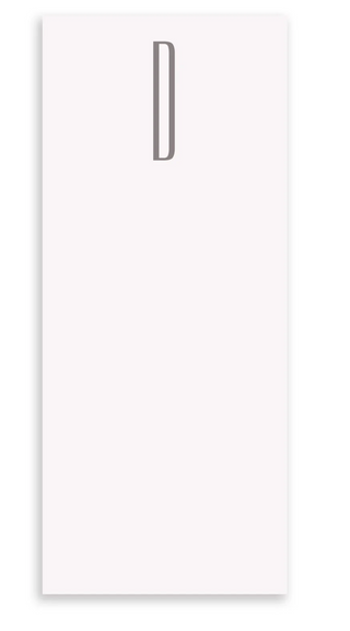 BUCK INITIAL NOTEPAD