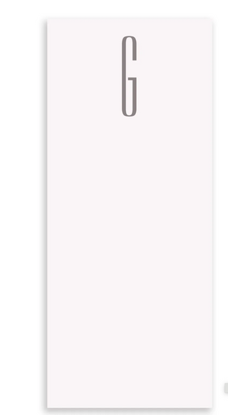 BUCK INITIAL NOTEPAD